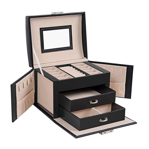 Best PU leather jewelry organizer