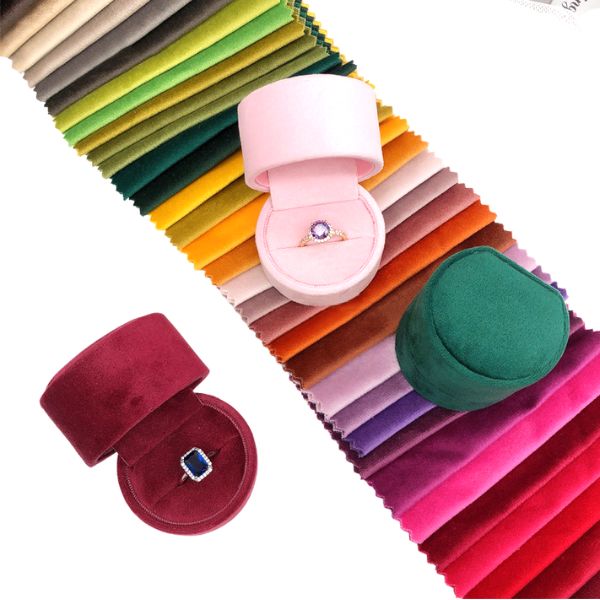 Arch velvet jewelry box