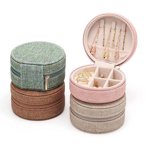 fabric jewelry box