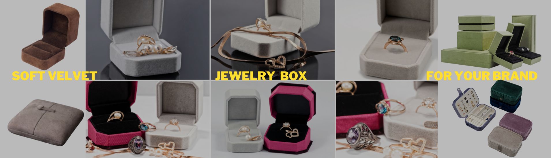 velvet jewelry box wholesale