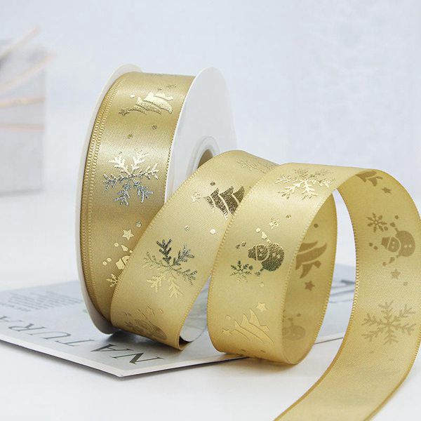 Gold Gift Wrap ribbon