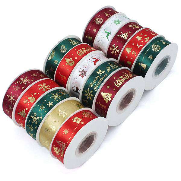 Holiday Plaid Wired Ribbon