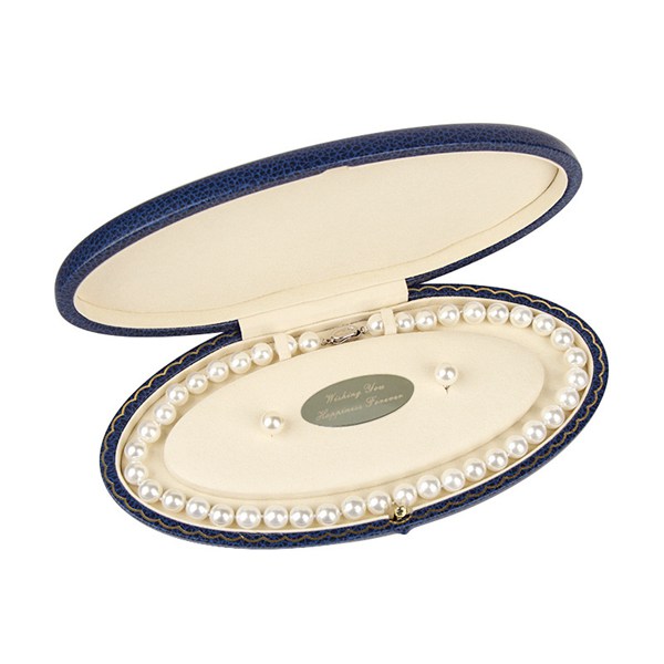 Round Pearl necklace box