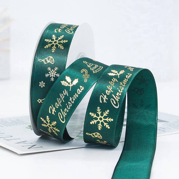 Snowy Trees Ribbon