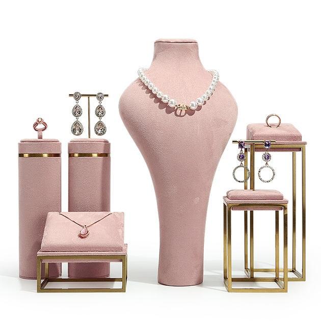 Jewelry display stand set