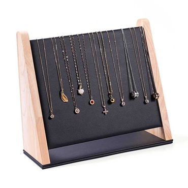 L shape necklace displays